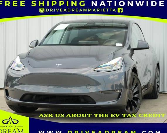 TESLA MODEL Y 2022 7SAYGDEF7NF493898 image